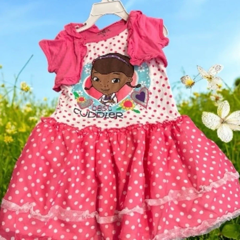 NWT Disney Doc Mc Stuffins girls 5T dress Multiple Available